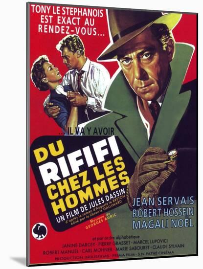 Rififi, (aka Du Rififi Chez Les Hommes), 1955-null-Mounted Art Print