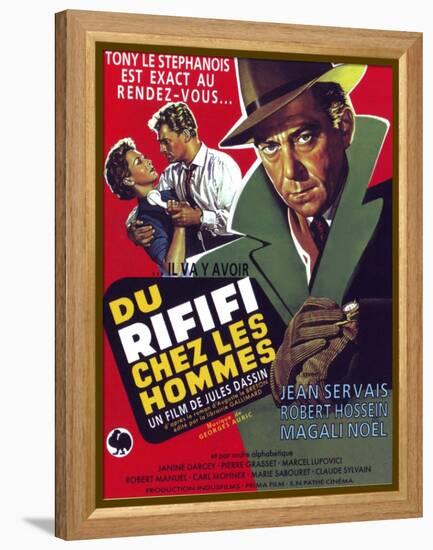 Rififi, (aka Du Rififi Chez Les Hommes), 1955-null-Framed Stretched Canvas