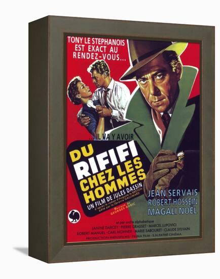 Rififi, (aka Du Rififi Chez Les Hommes), 1955-null-Framed Stretched Canvas