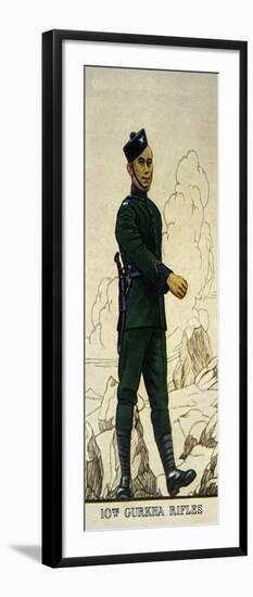 Rifleman of the 10th Gurkha Rifles, Indian Army, 1938-null-Framed Giclee Print