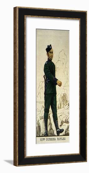 Rifleman of the 10th Gurkha Rifles, Indian Army, 1938-null-Framed Giclee Print