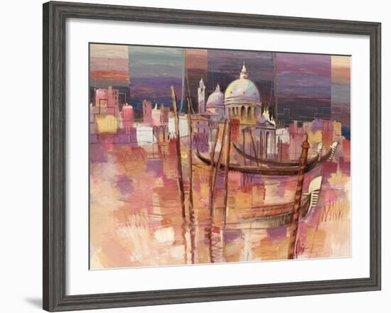 Riflessi a Venezia-Luigi Florio-Framed Art Print