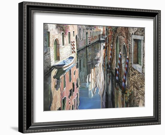 Riflessi Colorati a Venezia-Guido Borelli-Framed Giclee Print