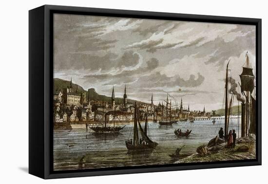 Riga, Latvia, 19th century-null-Framed Premier Image Canvas