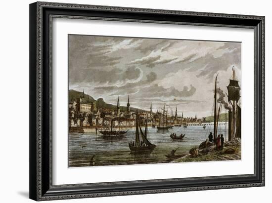 Riga, Latvia, 19th century-null-Framed Giclee Print