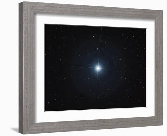 Rigel Is the Brightest Star in the Constellation Orion-Stocktrek Images-Framed Photographic Print