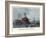 Rigging Hulk And Frigate, Portsmouth-EW Cooke-Framed Art Print