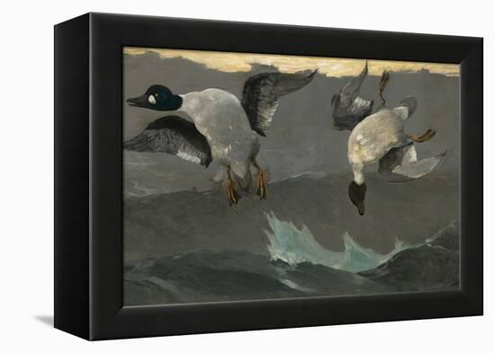 Right and Left, 1909-Winslow Homer-Framed Stretched Canvas