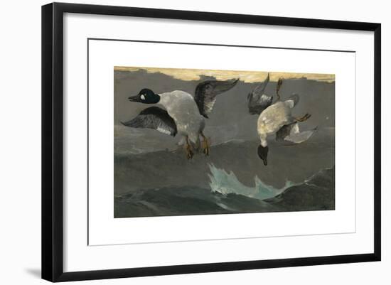 Right and Left-Winslow Homer-Framed Premium Giclee Print