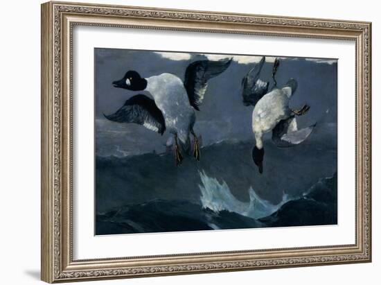 Right and Left-Winslow Homer-Framed Giclee Print