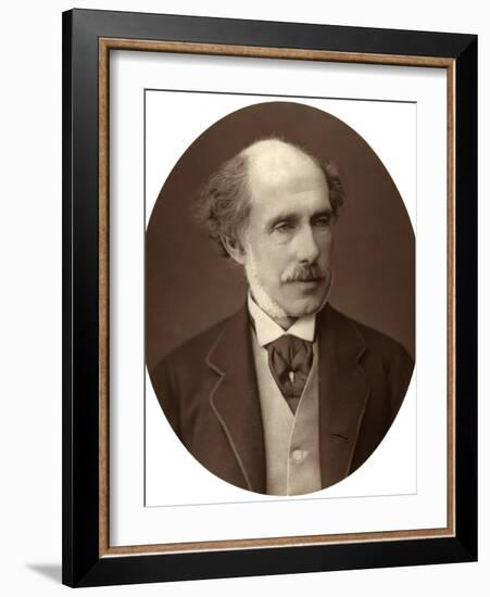 Right Hon William Francis Cowper-Temple, Mp for South Hampshire, 1876-Lock & Whitfield-Framed Photographic Print