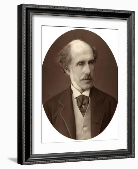 Right Hon William Francis Cowper-Temple, Mp for South Hampshire, 1876-Lock & Whitfield-Framed Photographic Print