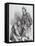 Right Leg in the Boot at Last, Caricature of Giuseppe Garibaldi and the King of Italy-null-Framed Premier Image Canvas