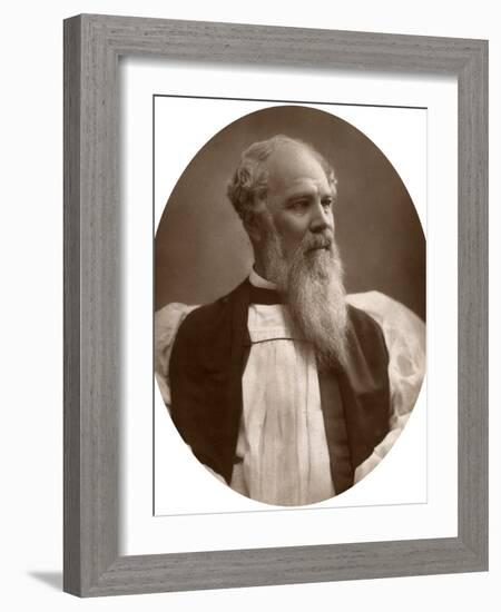 Right Rev John Charles Ryle, DD, Bishop of Liverpool, 1883-Lock & Whitfield-Framed Photographic Print