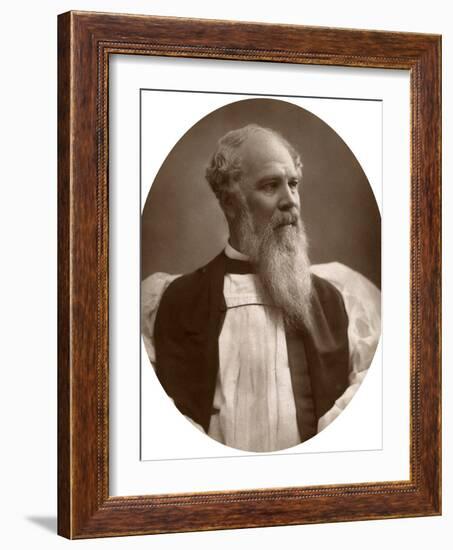 Right Rev John Charles Ryle, DD, Bishop of Liverpool, 1883-Lock & Whitfield-Framed Photographic Print