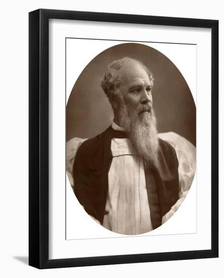 Right Rev John Charles Ryle, DD, Bishop of Liverpool, 1883-Lock & Whitfield-Framed Photographic Print