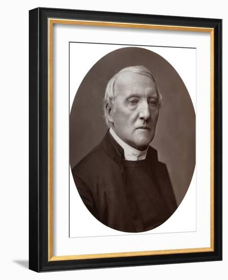 Right Rev Richard Durnford, DD, Bishop of Chichester, 1877-Lock & Whitfield-Framed Photographic Print