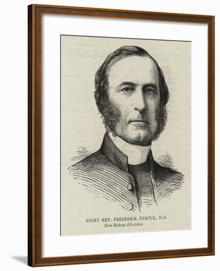 Right Reverend Frederick Temple, Dd-null-Framed Giclee Print