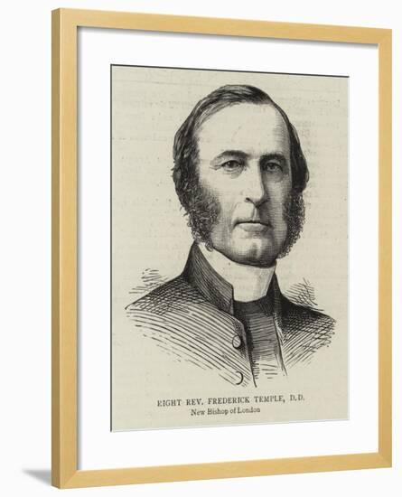 Right Reverend Frederick Temple, Dd-null-Framed Giclee Print