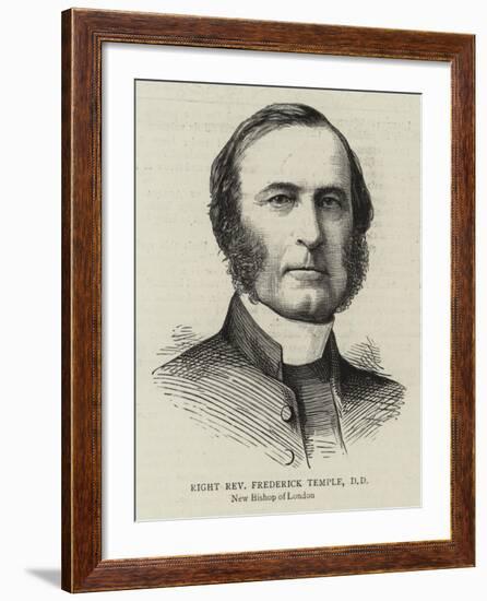 Right Reverend Frederick Temple, Dd-null-Framed Giclee Print