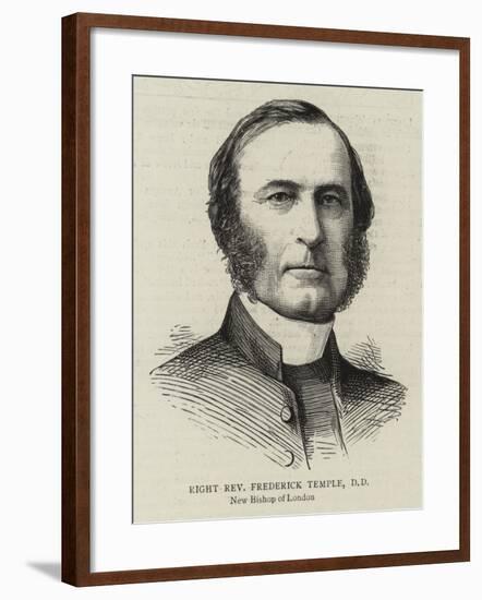 Right Reverend Frederick Temple, Dd-null-Framed Giclee Print