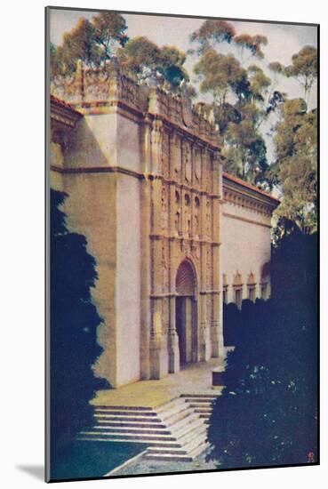 'Right Wing of Fine Arts Gallery', c1935-Unknown-Mounted Giclee Print