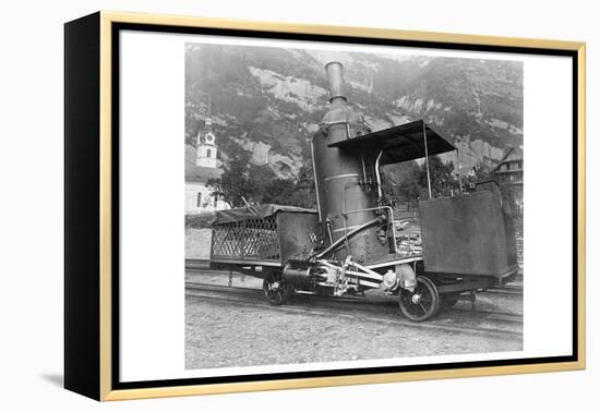 Rigi Railway-null-Framed Stretched Canvas