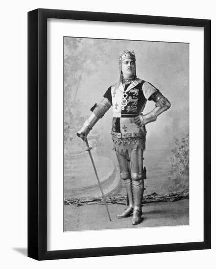 Rignold as Henry V-null-Framed Photographic Print