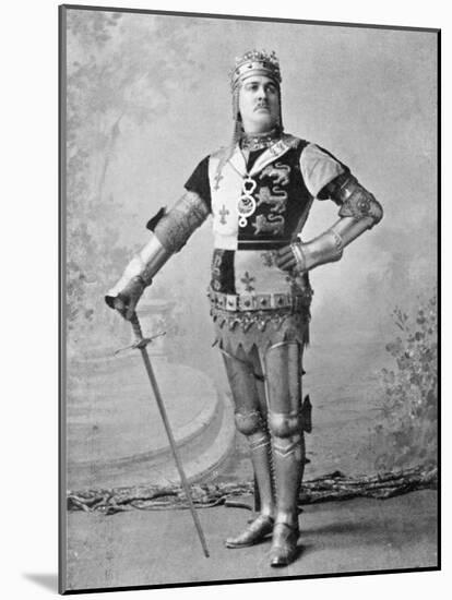 Rignold as Henry V-null-Mounted Photographic Print