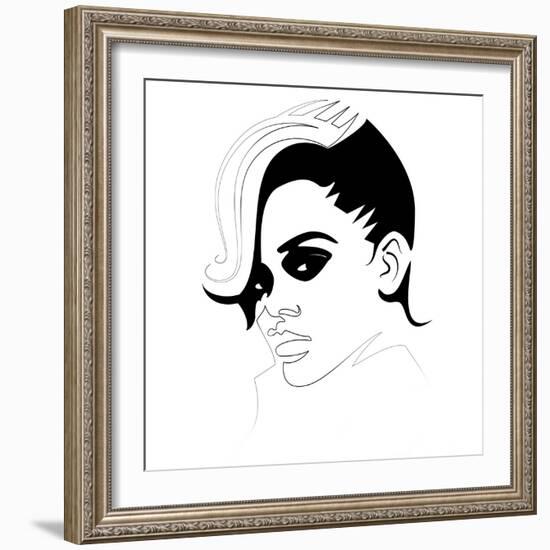 Rihanna I-Logan Huxley-Framed Premium Giclee Print