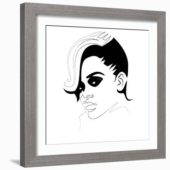 Rihanna I-Logan Huxley-Framed Premium Giclee Print