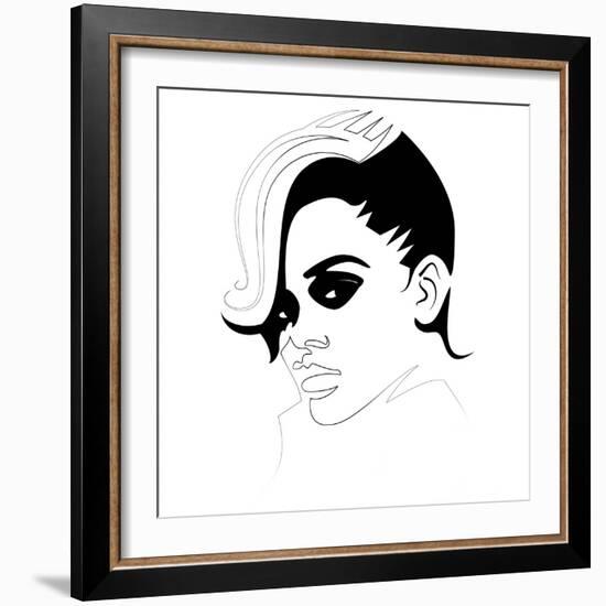 Rihanna I-Logan Huxley-Framed Premium Giclee Print