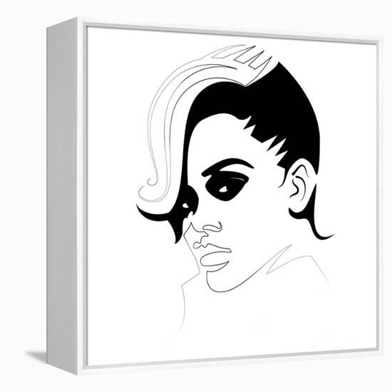 Rihanna I-Logan Huxley-Framed Stretched Canvas
