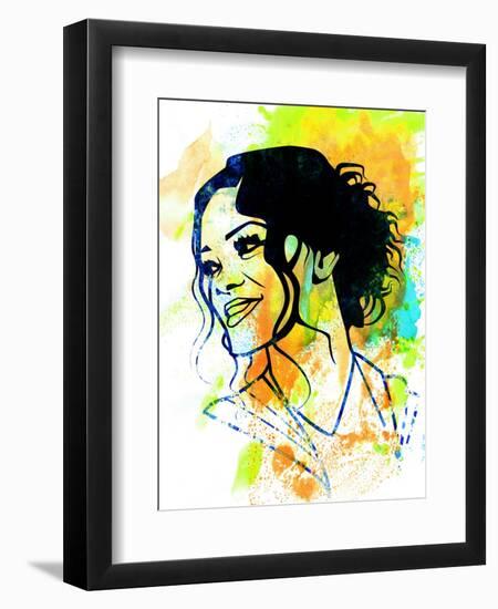 Rihanna-Olivia Morgan-Framed Art Print