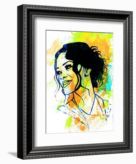 Rihanna-Olivia Morgan-Framed Art Print
