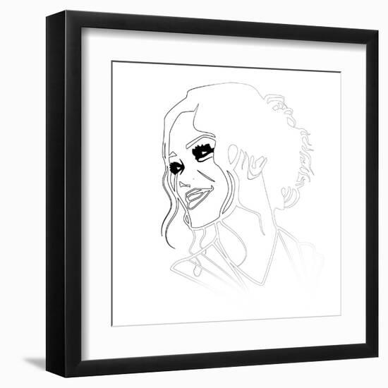 Rihanna-Logan Huxley-Framed Art Print