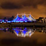 Galway Cathedral Lit Up Blue-rihardzz-Framed Photographic Print