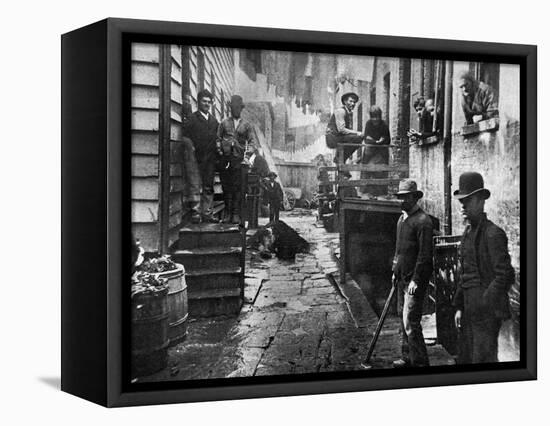 Riis: Bandits' Roost, 1887-Jacob August Riis-Framed Premier Image Canvas