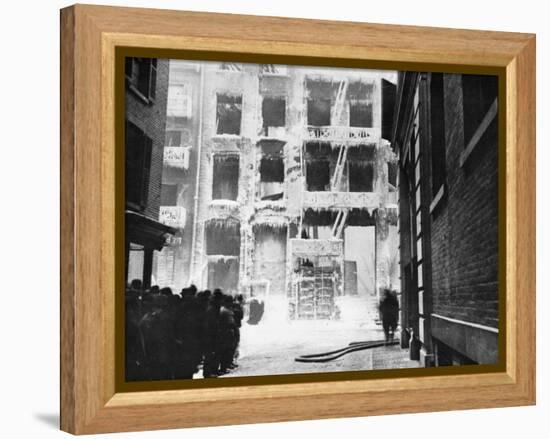 Riis: Lower East Side-Jacob August Riis-Framed Premier Image Canvas