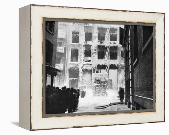 Riis: Lower East Side-Jacob August Riis-Framed Premier Image Canvas