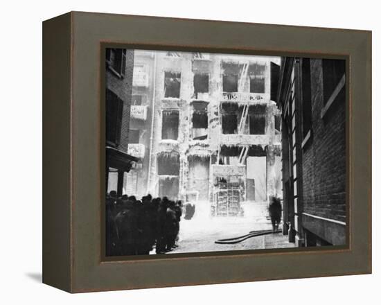 Riis: Lower East Side-Jacob August Riis-Framed Premier Image Canvas