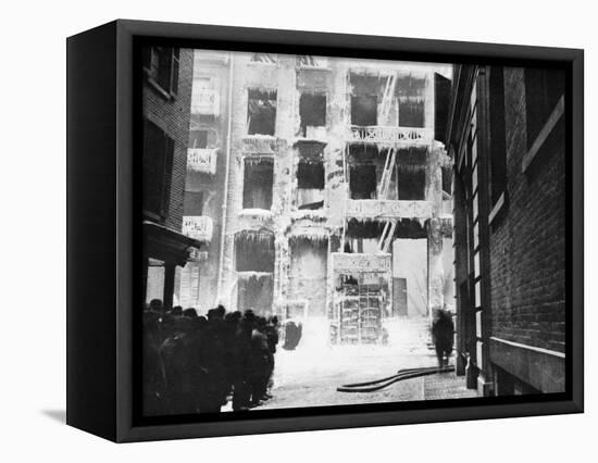 Riis: Lower East Side-Jacob August Riis-Framed Premier Image Canvas