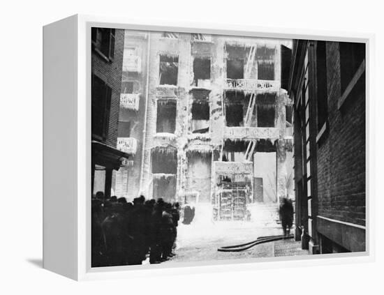 Riis: Lower East Side-Jacob August Riis-Framed Premier Image Canvas