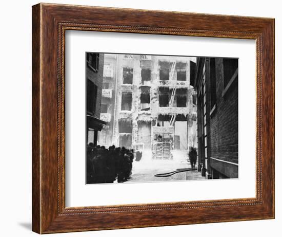 Riis: Lower East Side-Jacob August Riis-Framed Photographic Print