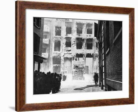 Riis: Lower East Side-Jacob August Riis-Framed Photographic Print