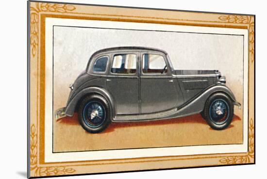 'Riley Eight-90 Adelphi Saloon', c1936-Unknown-Mounted Giclee Print
