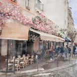 Pink Paris 2-RileyB-Mounted Art Print