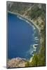 Rim, Crater Lake, Crater Lake National Park, Oregon, USA-Michel Hersen-Mounted Photographic Print