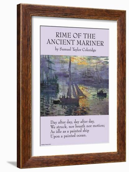 Rime of the Ancient Mariner-null-Framed Art Print