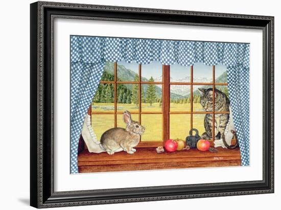 Rimrock Cottontail, 1993-Ditz-Framed Giclee Print
